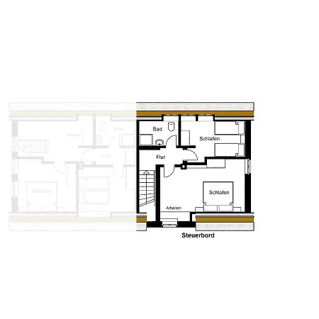 Haus Strandweg 8 Friesenhaushaelfte *steuerbord* Casa de Férias